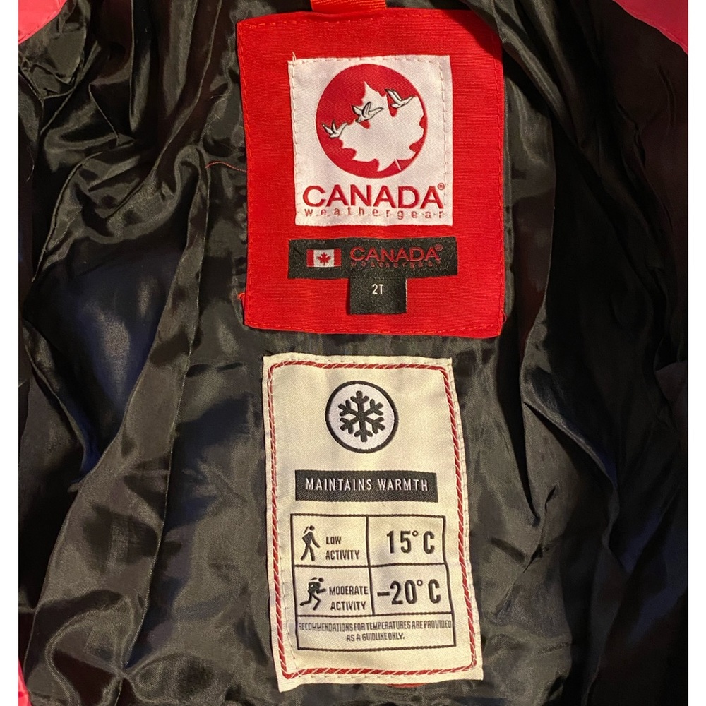 Canada Weather Gear Pink Insulated Parka Toddler - Picture 5 of 8